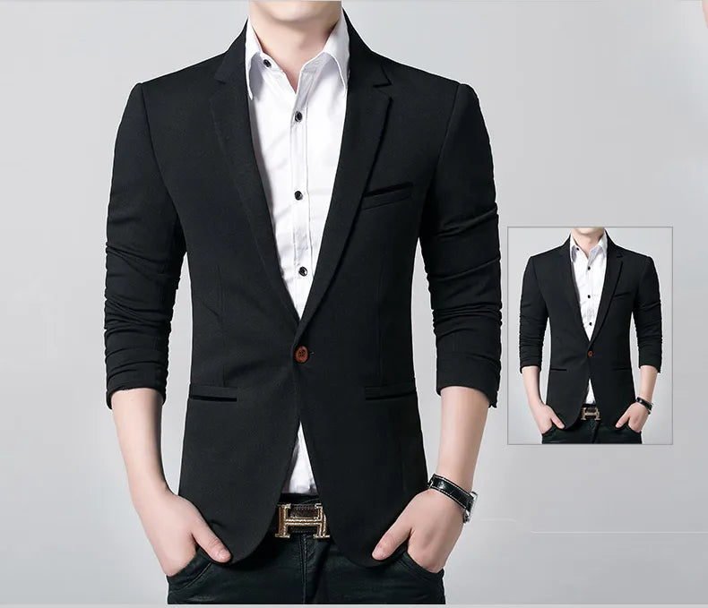 “Dean” Men’s Business Casual Designer Blazer