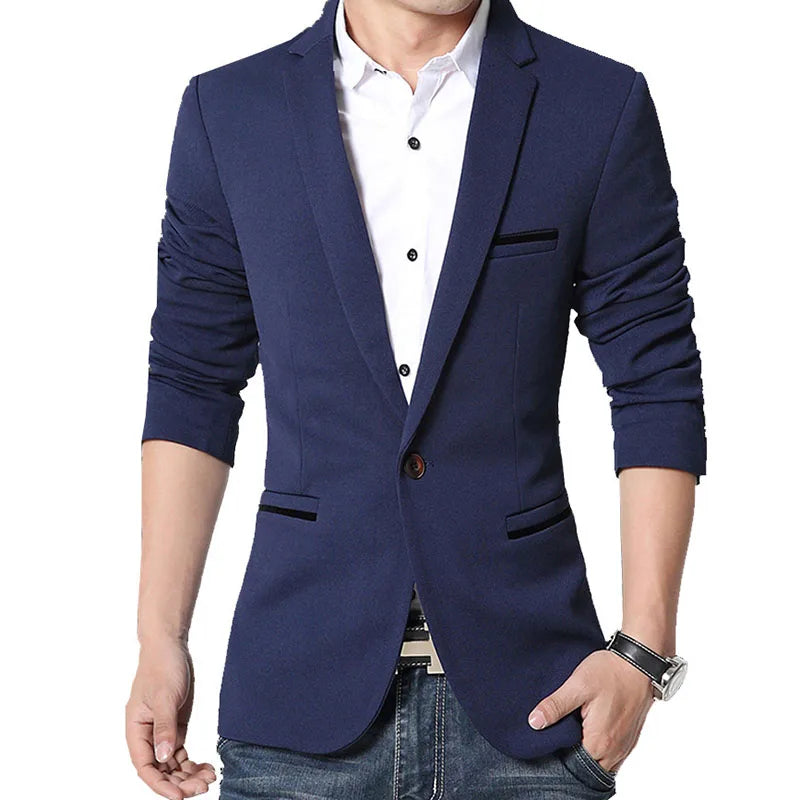 “Dean” Men’s Business Casual Designer Blazer