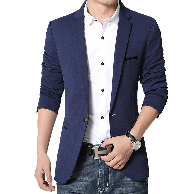 “Dean” Men’s Business Casual Designer Blazer