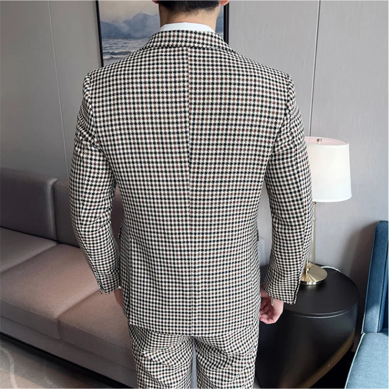 “The Rich” Men’s Designer 2 Piece Formal Business Suit