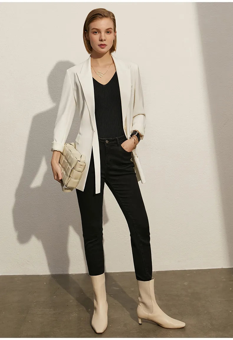 ”Daytime In Milan” Women’s Sexy V-Neck Minimalistic Camis Top