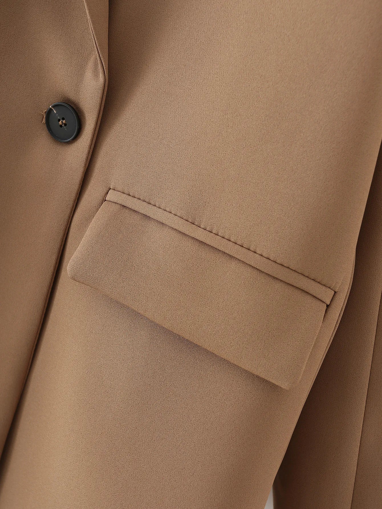 “I’m So Sly” Women’s Solid Double-Breasted Blazer