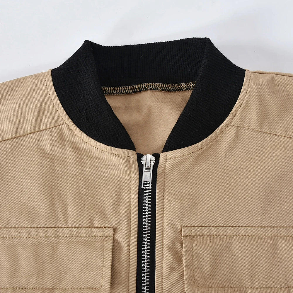 "Work It" Women's Sexy Sleeveless Cropped Waist Jacket
