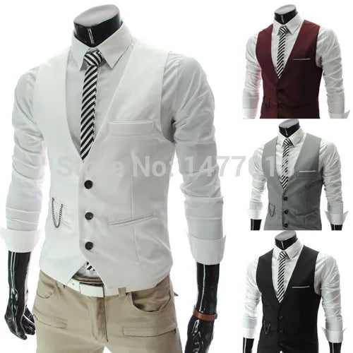 “The VIP” Men’s Business Casual Suit Vest