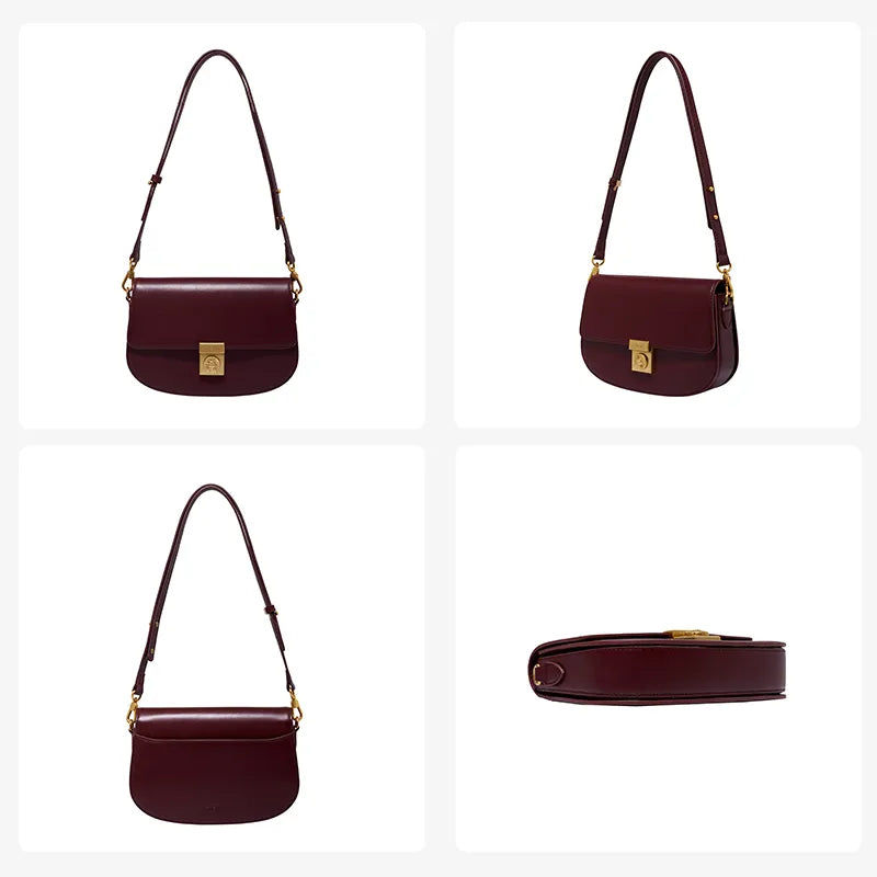 Sienna Single Strap Leather Handbag