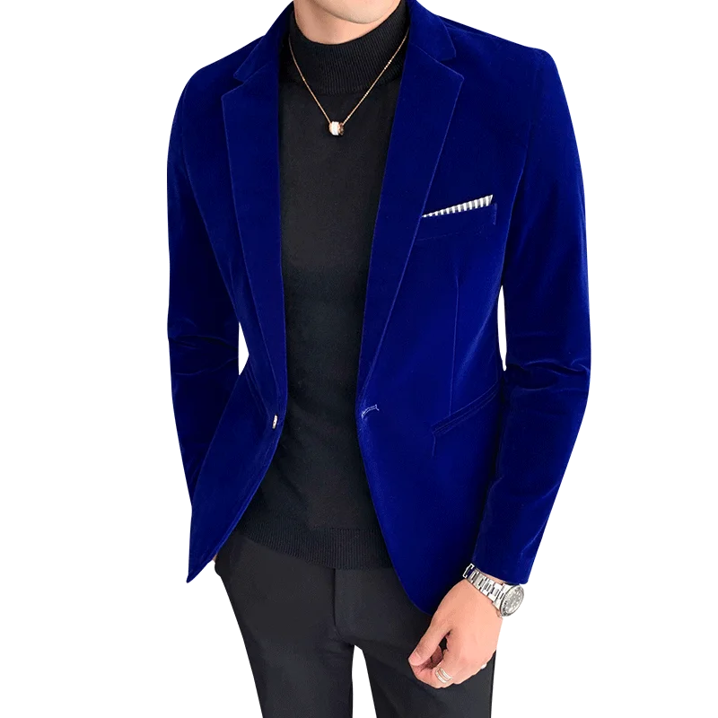 “Gemstone” Men’s Formal Designer Slim Fit Blazer