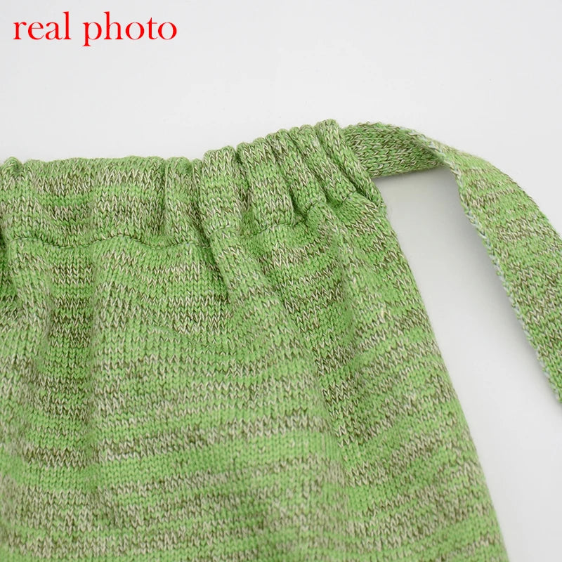 ”Prettiest Problem” Sexy Knitted Backless Bodycon Mini Dress