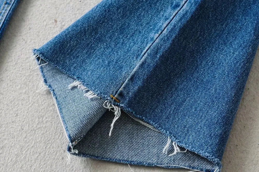 "Only For The Basics" Casual Straight Leg High Waist Boyfriend Jeans