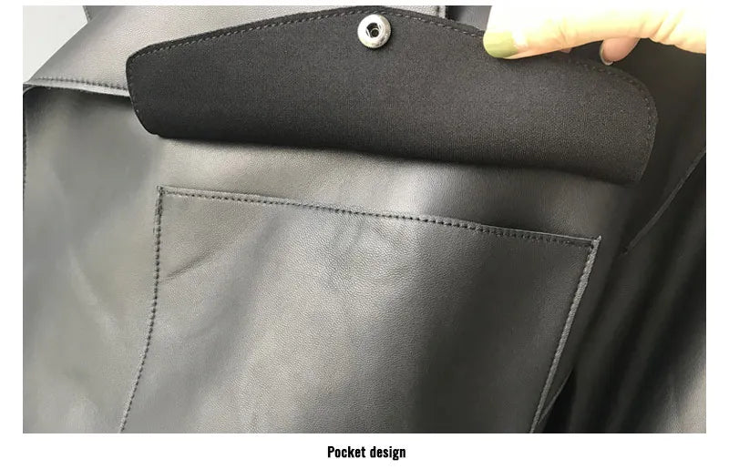 “Diamond” Women’s Sheepskin Designer Leather Jacket