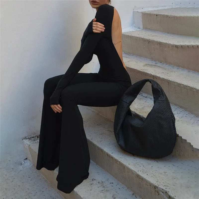 "Sight To See" Women’s Sexy Backless One Piece Jumpsuit