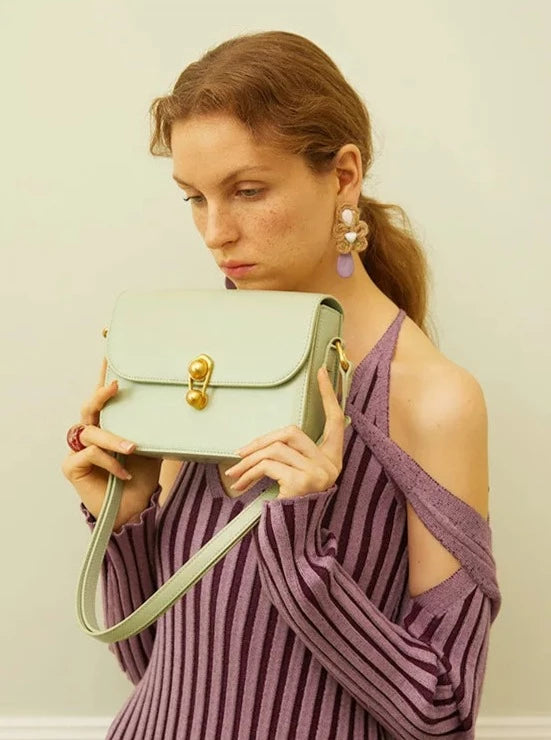 Designae’ Leather Crossbody Shoulder Bag