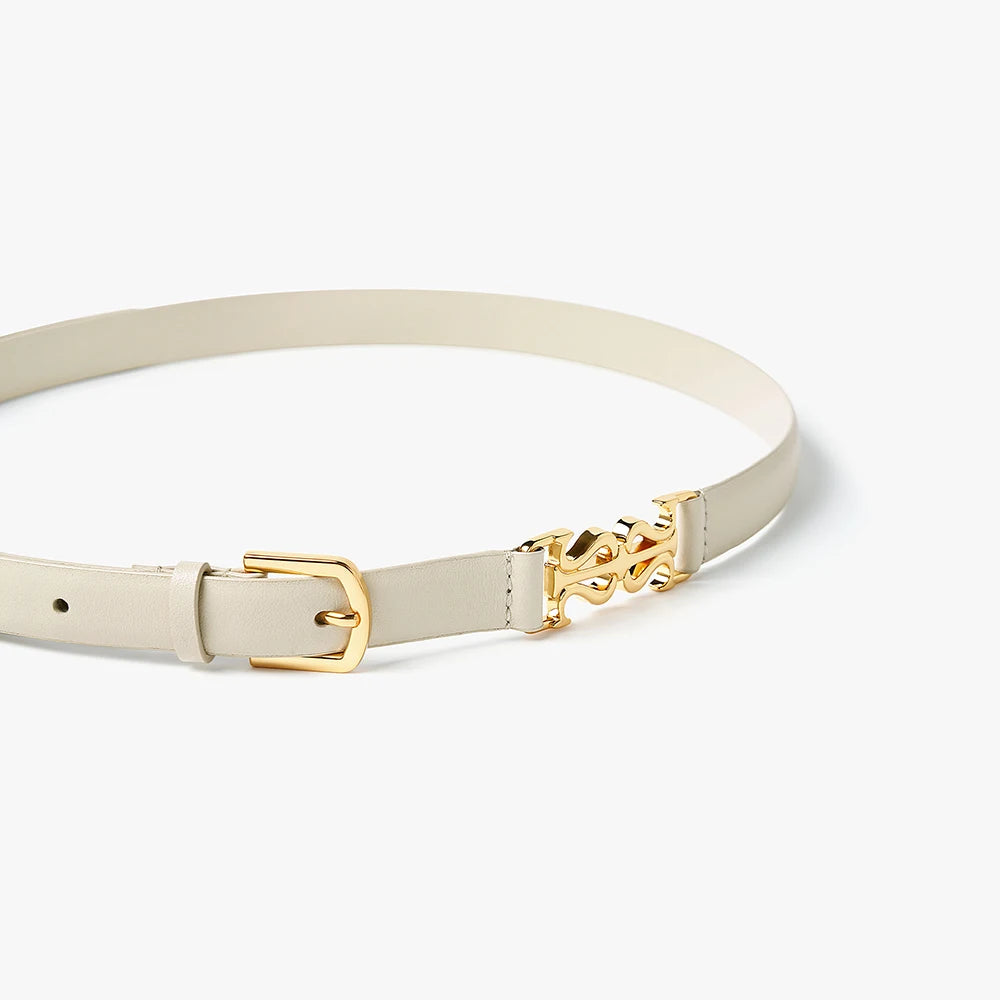 ”Somebody” Women’s Cow Skin Leather Belt