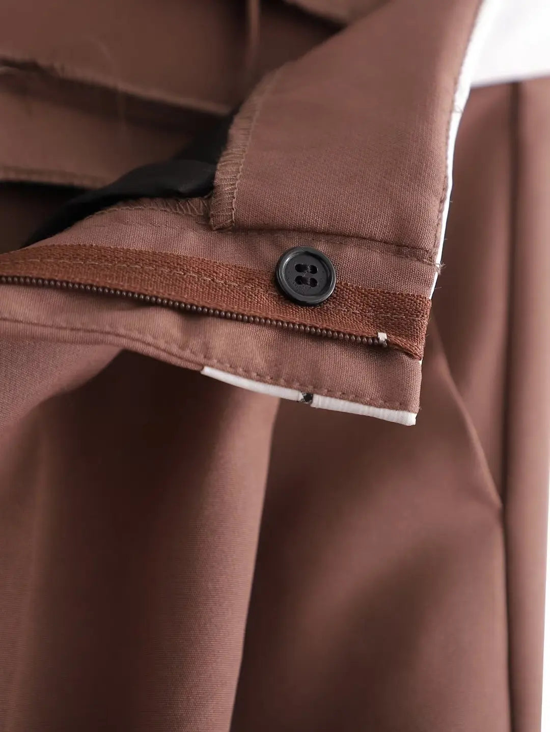 “Italiana” Women’s Business Casual Vintage High Waist Designer Pants