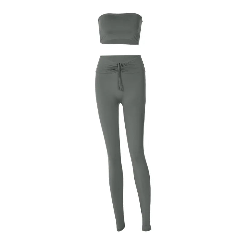 "Lé Deux" Women's Casual 2 Piece Outfit Set