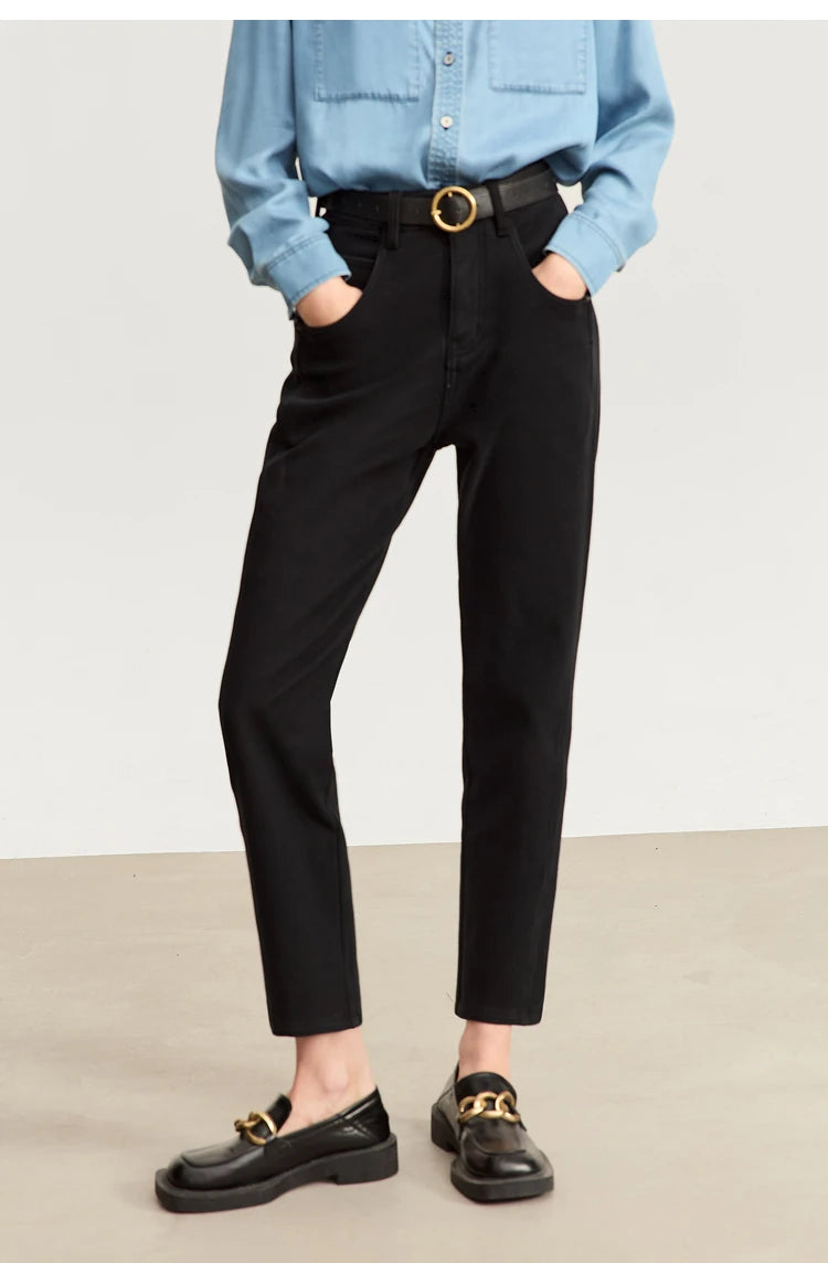 “Pervasively” Women’s Retro Styled Thick Denim Jeans