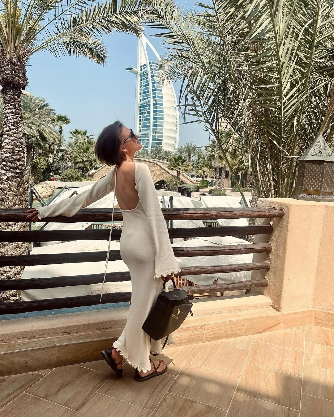 "The Cloud" Knitted Maxi Dress
