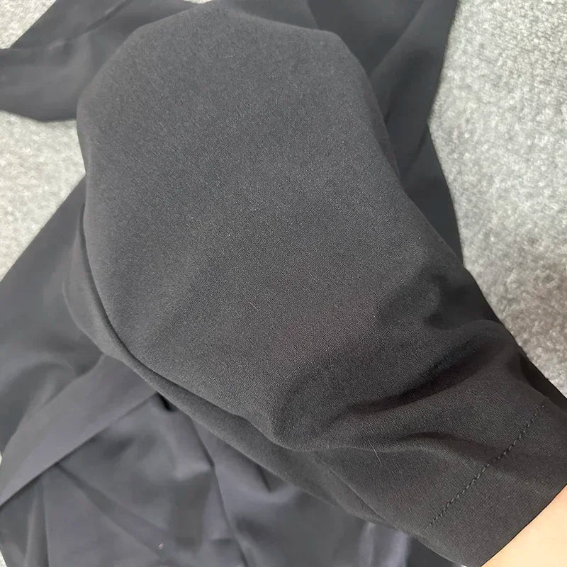 "Moments" Breathable Wide Leg High Waist Office Pants