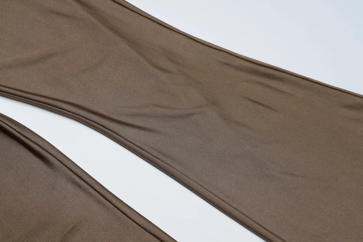 "Millennial" Women's Low Rise Flared Yoga Pants
