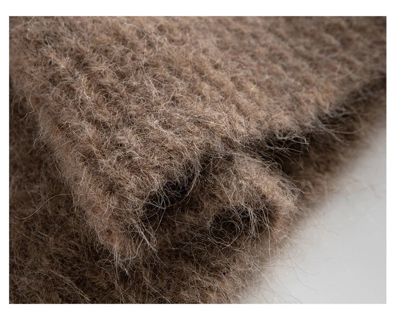 “Dream” Women’s Drop Sleeve Alpace Cashmere Oversized Sweaters
