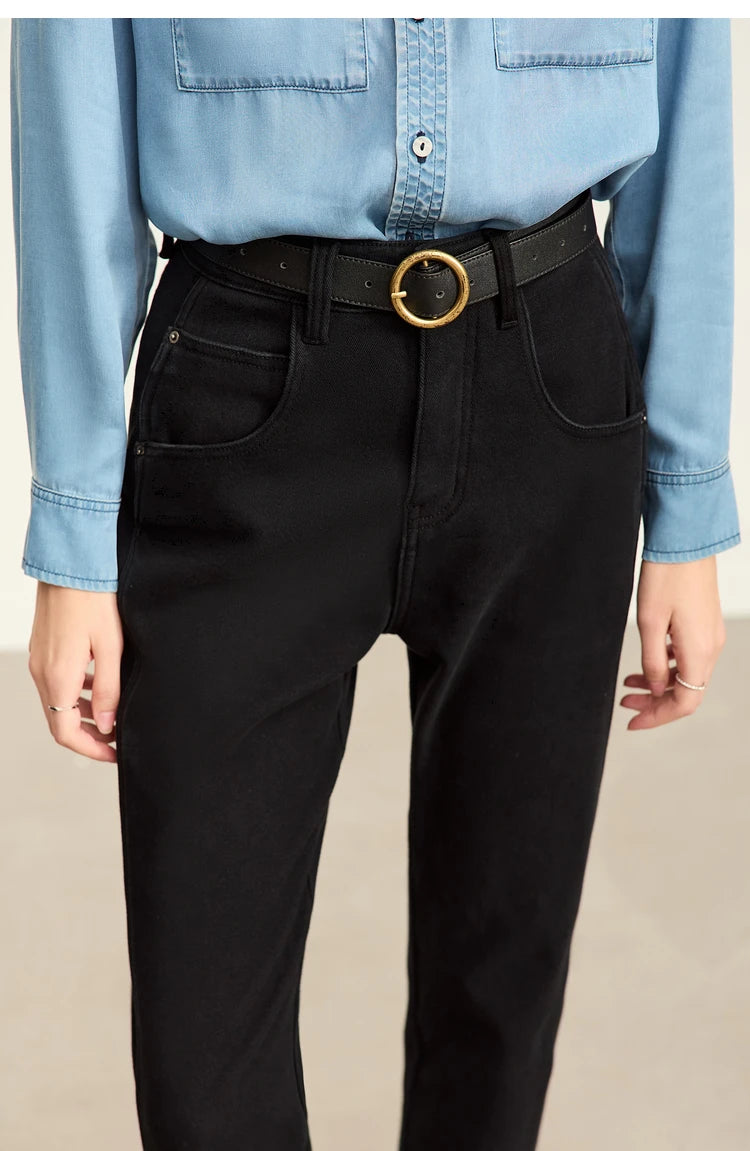 “Pervasively” Women’s Retro Styled Thick Denim Jeans