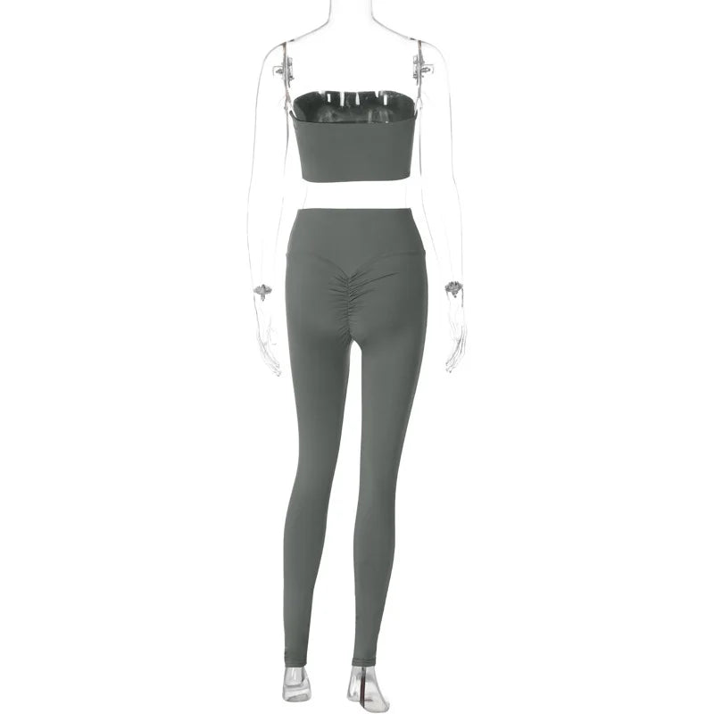 "Lé Deux" Women's Casual 2 Piece Outfit Set