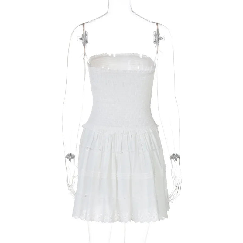 "Florence" Women's Y2K Style Alpine Mini Dress