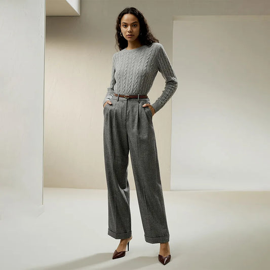 “Prince” Vintage Wide Leg Designer Pants