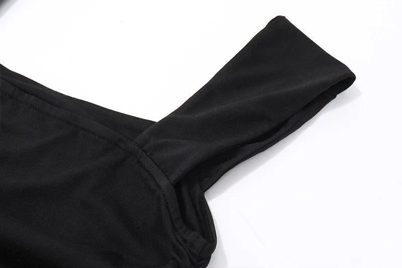 "Coastals" Ruched Bodycon High Waist Maxi Dress