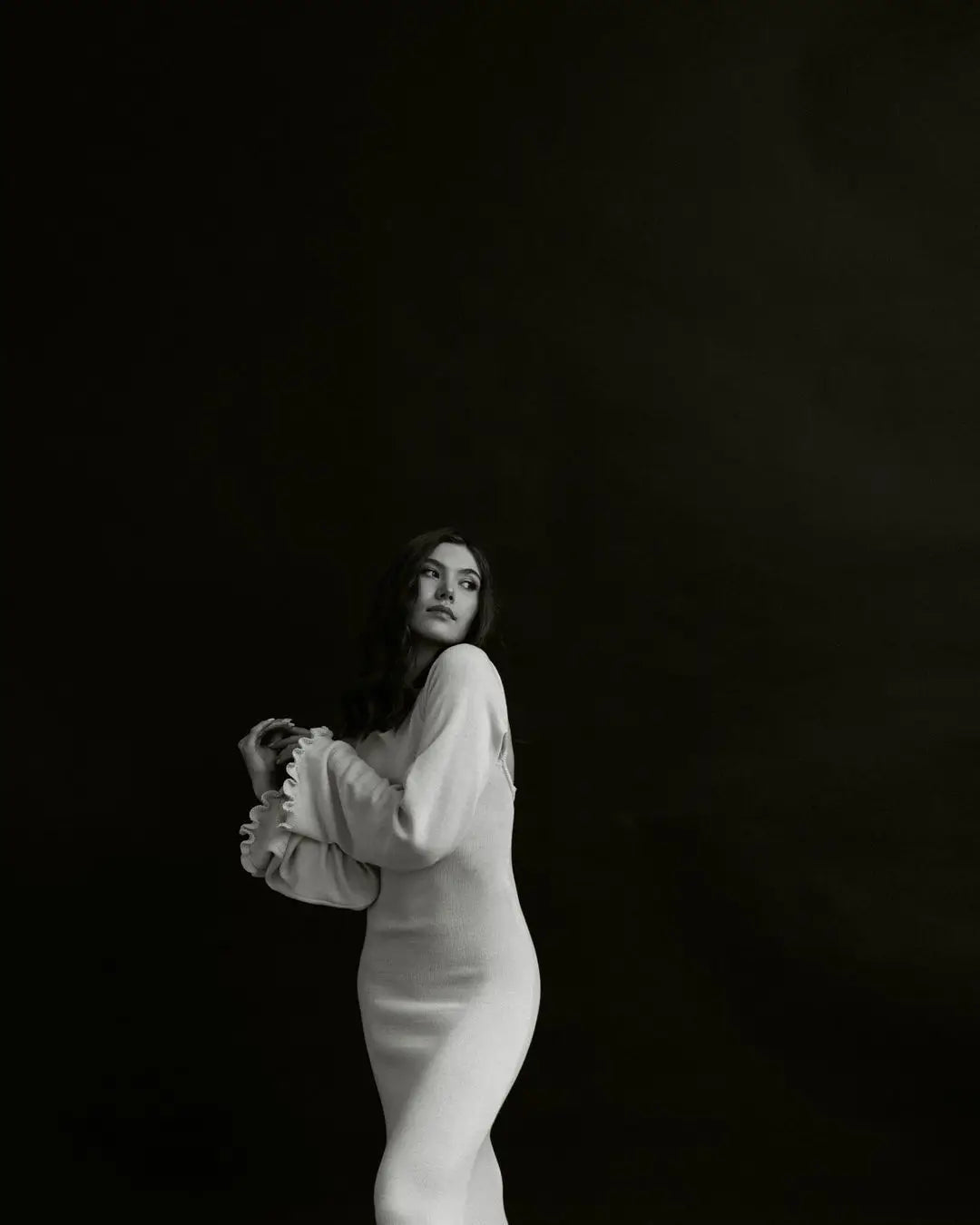 "The Cloud" Knitted Maxi Dress