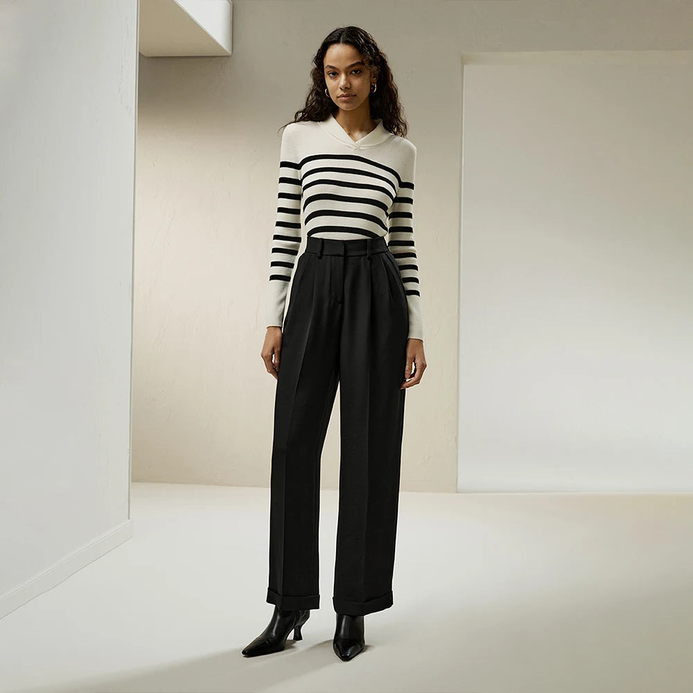 “Mink” Women’s Merino Wool Designer Top