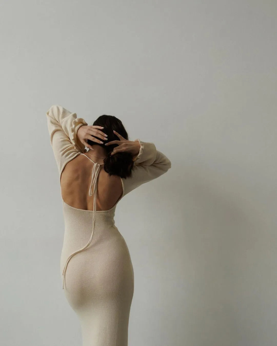 "The Cloud" Knitted Maxi Dress