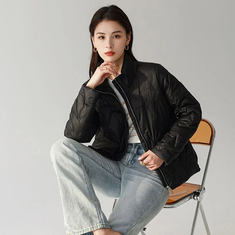 “Winter” Women’s Long Sleeve Quilted Winter Jacket