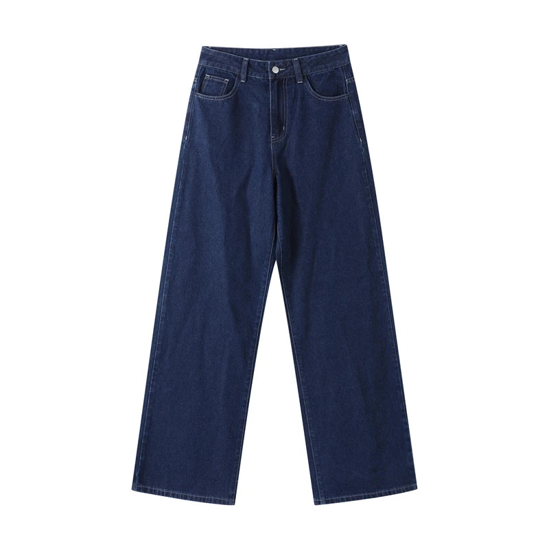 "Bel Air" Women's Cinched Lace Up Wide Leg Denim Pants Set