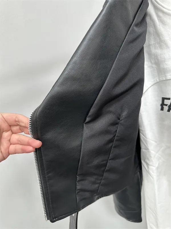 “Seriously Me” Women’s Elegant Belted Designer Jacket