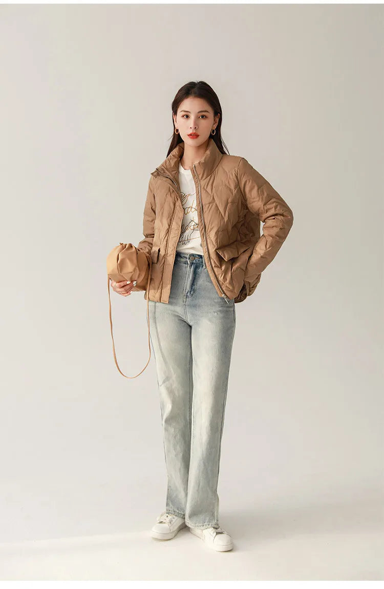 “Winter” Women’s Long Sleeve Quilted Winter Jacket