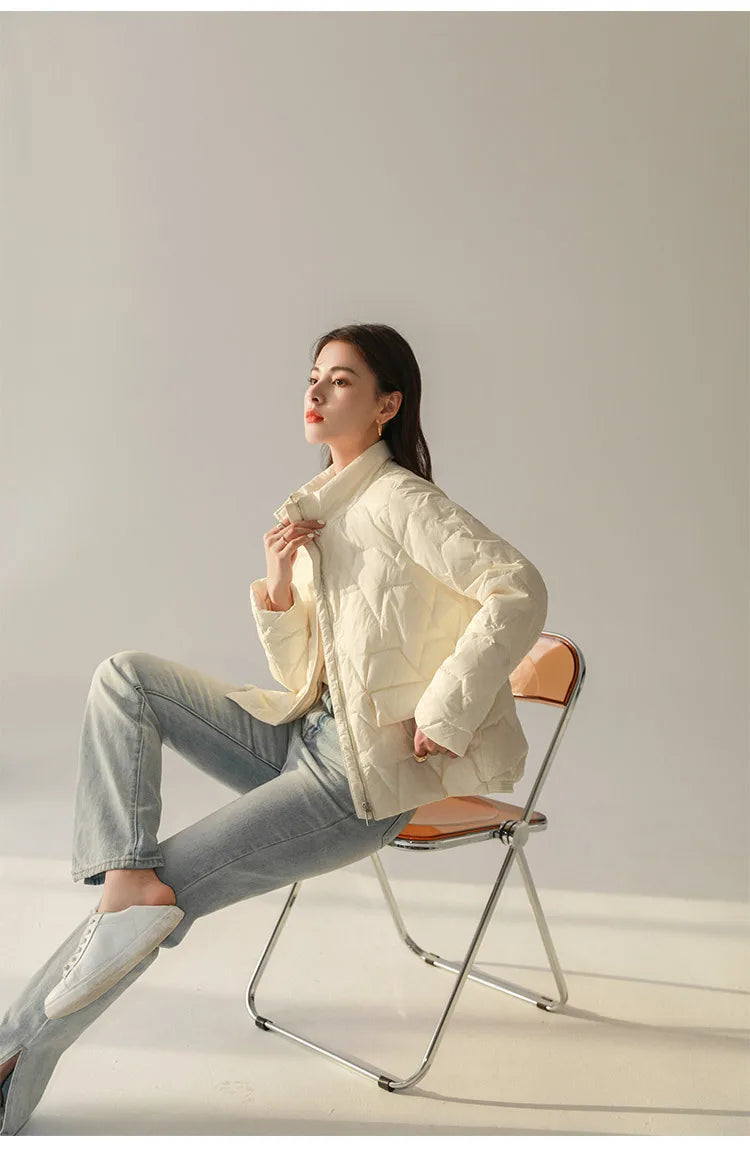 “Winter” Women’s Long Sleeve Quilted Winter Jacket