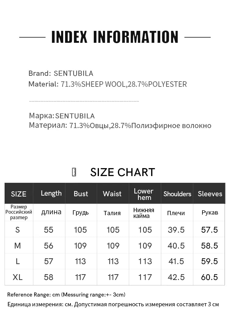 “Lady” Women’s Double Faced Wool Cropped Jacket
