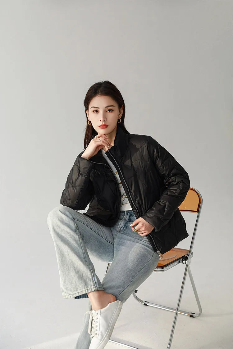 “Winter” Women’s Long Sleeve Quilted Winter Jacket