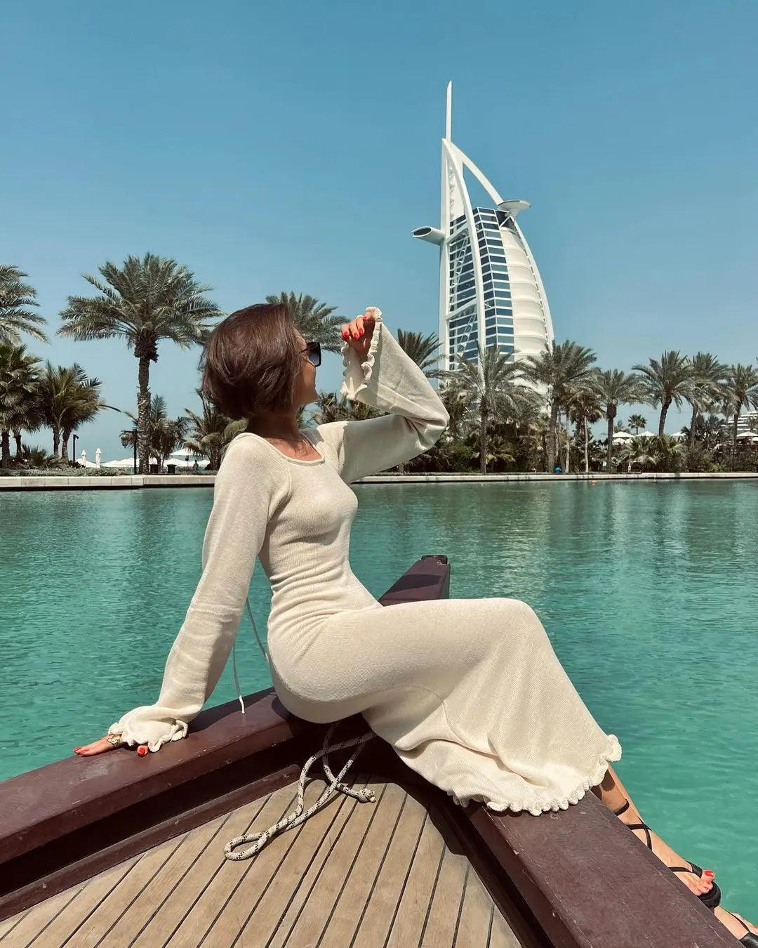 "The Cloud" Knitted Maxi Dress