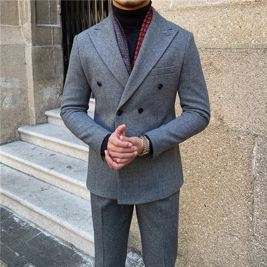 "William" Men's Slim Fit 2 Piece Business Suit