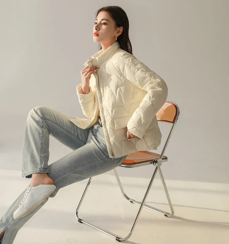 “Winter” Women’s Long Sleeve Quilted Winter Jacket