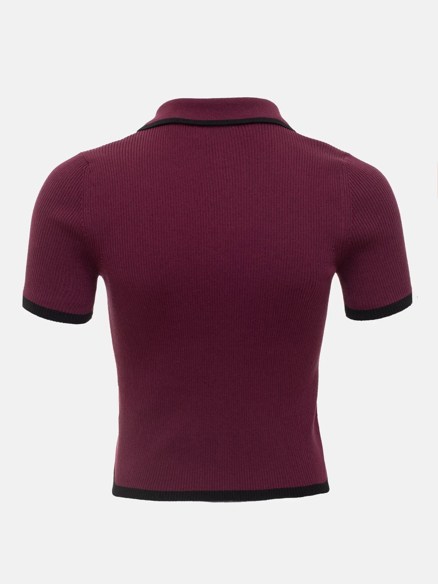 "Breeze" Women's Short Sleeve Knitted Polo Shirt