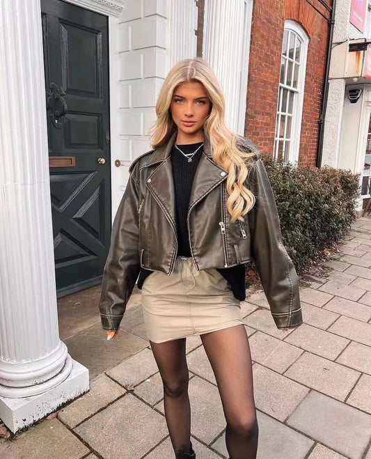 “Seriously Me” Women’s Elegant Belted Designer Jacket