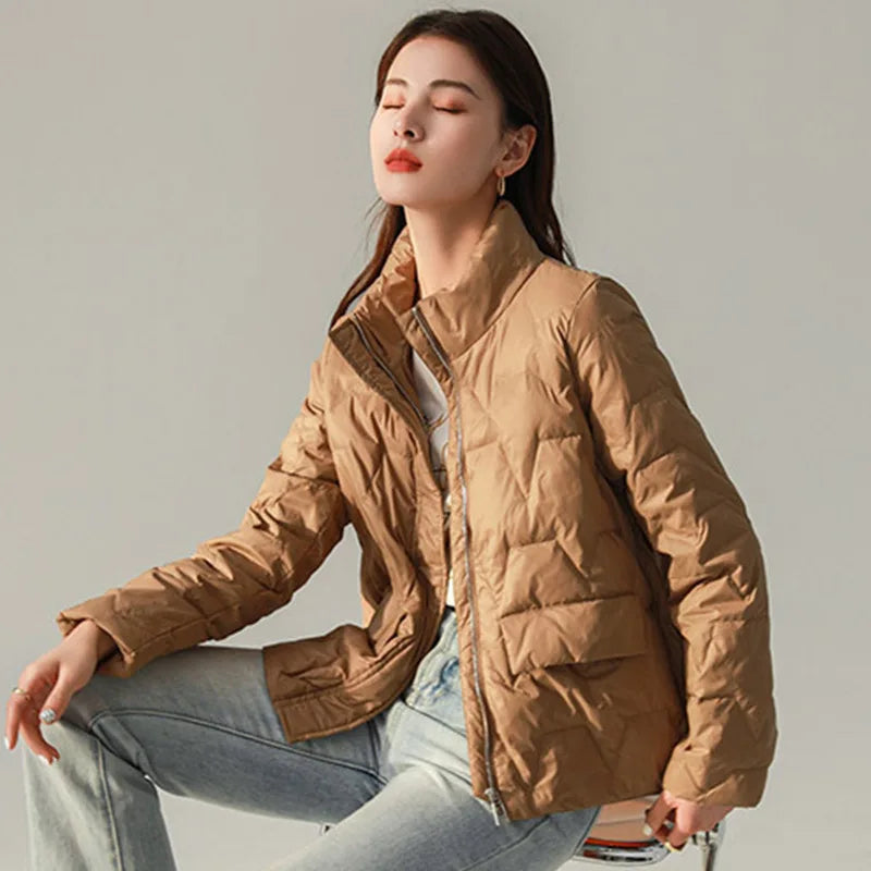 “Winter” Women’s Long Sleeve Quilted Winter Jacket