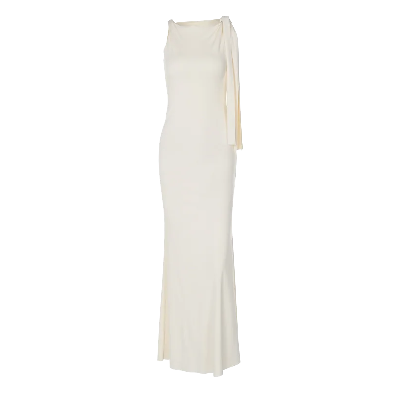 "Summer In Italy" Women's Sleeveless Bodycon Maxi Dres