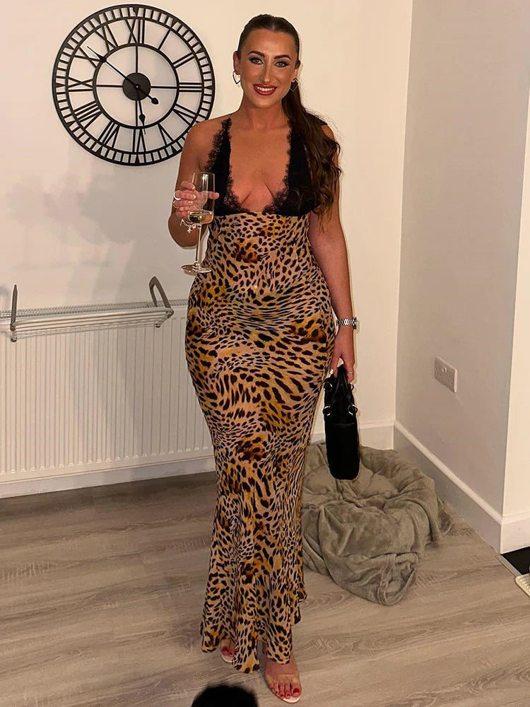 "Good Feeling" Women's Floral Backless Bodycon Dress