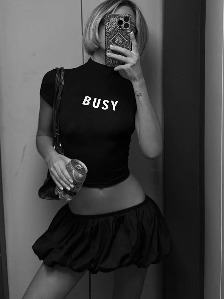 "Candy" Women's Casual Letter Print 2 Piece Matching Outfit Set