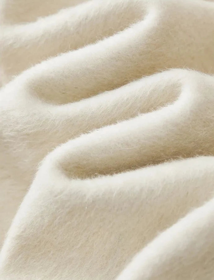 “Lady” Women’s Double Faced Wool Cropped Jacket