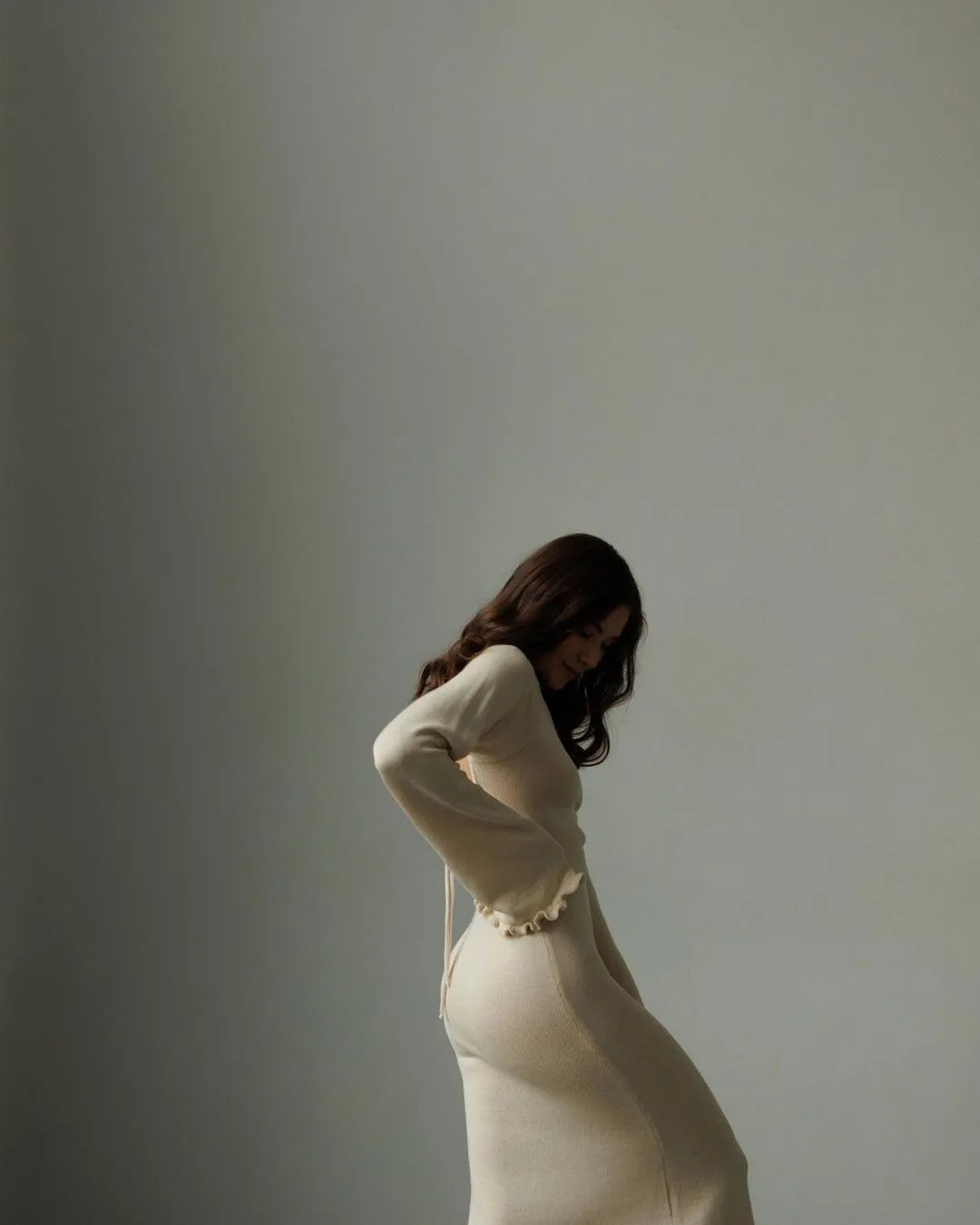 "The Cloud" Knitted Maxi Dress