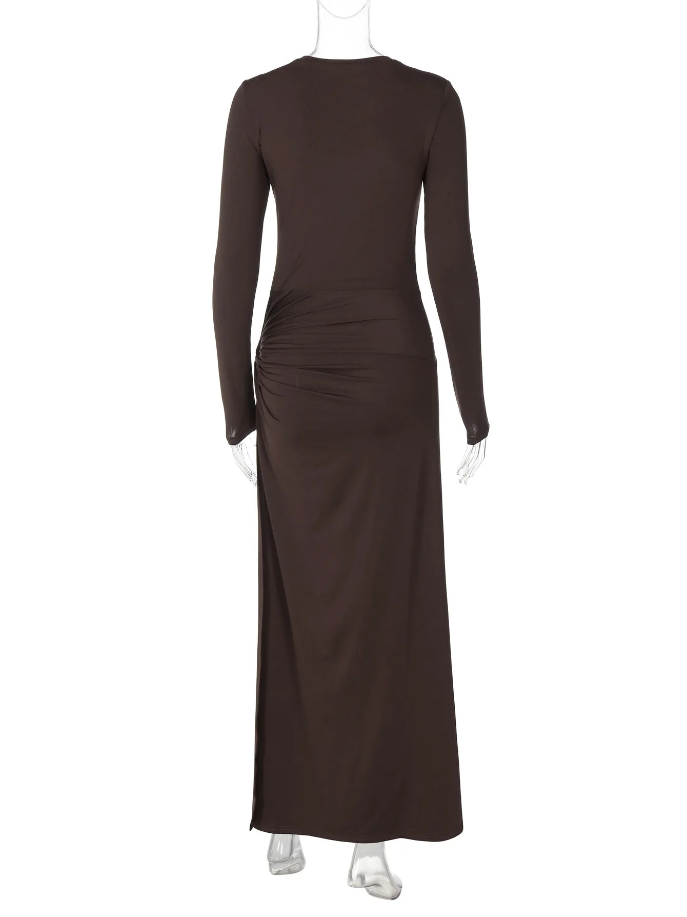 "Dorna" Women's Elegant Long Sleeve Maxi Dress